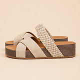 Adriana | Elegantne pletene sandale