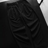 Baggy chinos hlače – Crne