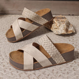 Adriana | Elegantne pletene sandale