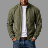 DONACCI Suede Bomber Jakna