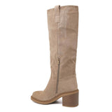 Botine Saar High - Kaaki