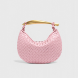 Torba Woven Gerda s zlatnom ručkom