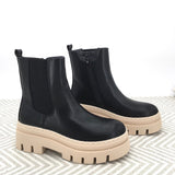 Botas A-808B /beige - Crna